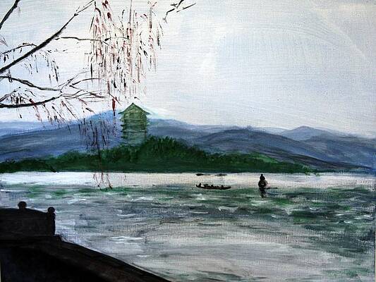 West Lake China by Jj Jin