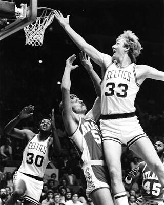 Wall Art - Photograph - Larry Bird #1 by Retro Images Archive
