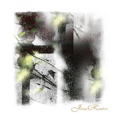 Wall Art - Photograph - Light and Shadow. Abstract. Mini-Square Idea for Interior #3 by Jenny Rainbow