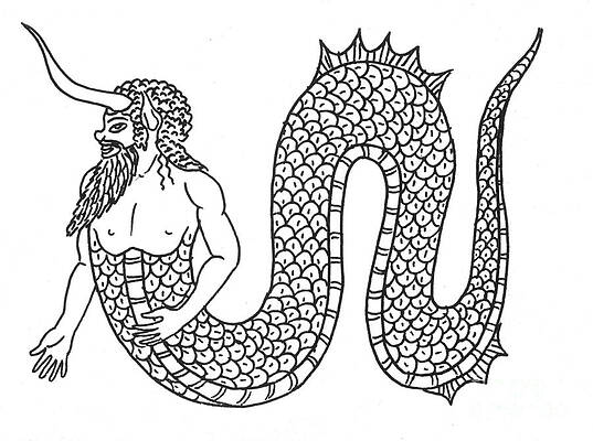 Wall Art - Photograph - Merman, Legendary Creature #1 by Photo Researchers