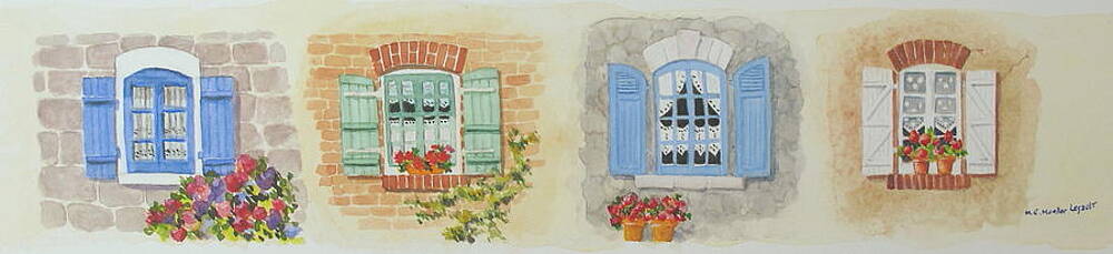 Miniature of Brittany's Windows by Mary Ellen Mueller Legault Miniature of Brittany's Windows by Mary Ellen Mueller Legault