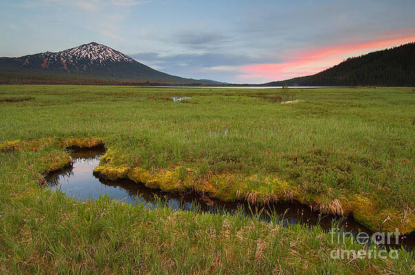 Wall Art - Photograph - Mountain And Stream #1 by John Shaw