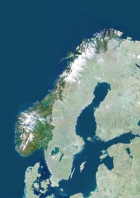 Wall Art - Photograph - Norway #1 by Science Photo Library