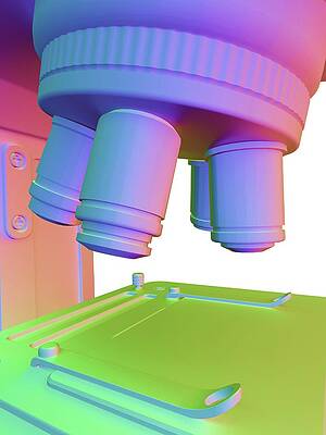 Wall Art - Photograph - Optical Light Microscope #1 by Science Photo Library