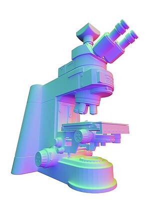 Wall Art - Photograph - Optical Light Microscope With Camera #1 by Science Photo Library