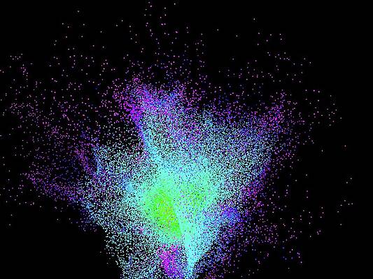 Wall Art - Photograph - Particle Burst #1 by Science Photo Library