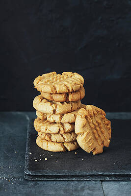 Wall Art - Photograph - Peanut Butter Cookies #1 by Eugene Mymrin