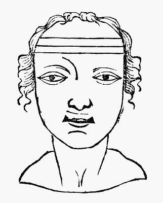 Wall Art - Painting - Physiognomy, 1658 #1 by Granger