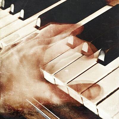 Wall Art - Photograph - Piano #1 by HD Connelly