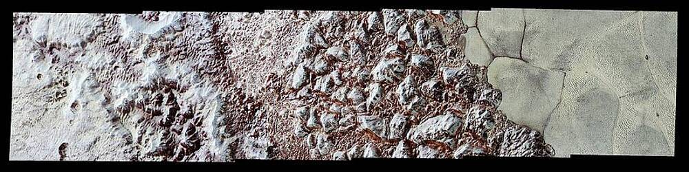 Wall Art - Photograph - Pluto's Surface #1 by Science Photo Library