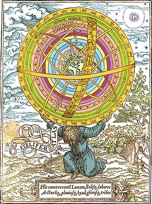 Wall Art - Photograph - Ptolemaic System, Geocentric Model, 1531 #1 by Science Source