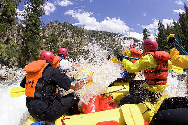 Wall Art - Photograph - Rafting The Middle Fork Of The Salmon #1 by Justin Bailie