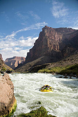 Wall Art - Photograph - Rafting Through Crystal Rapid #1 by Justin Bailie