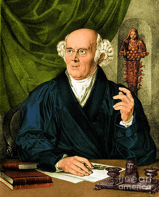 Wall Art - Photograph - Samuel Hahnemann, Physician, Father #1 by Science Source