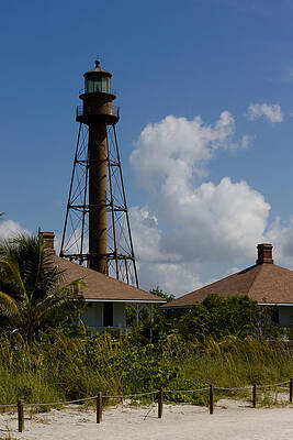 Wall Art - Photograph - Sanibel Lighthouse by Ed Gleichman