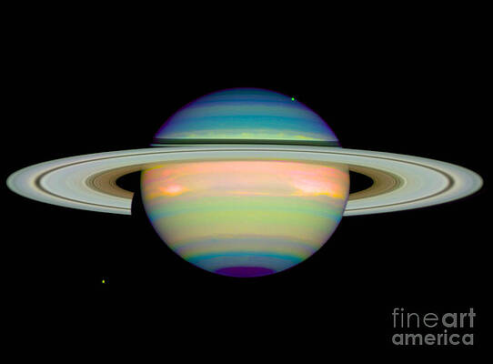 Wall Art - Photograph - Saturn #1 by Science Source