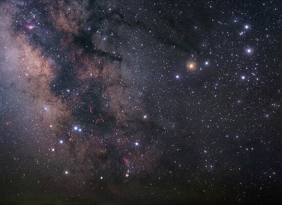 Wall Art - Photograph - Scorpius Constellation #1 by Science Photo Library