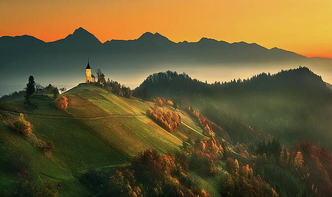 Wall Art - Photograph - Slovenian Autumn... #1 by Krzysztof Browko