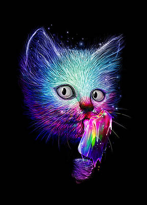  Digital Art - Slurp #1 by Nicebleed  