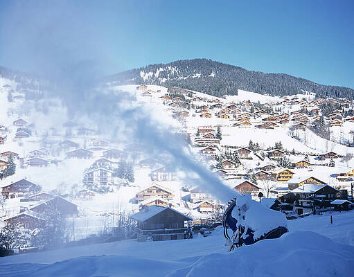 Wall Art - Photograph - Snow Cannon #1 by Science Photo Library