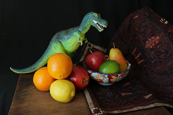 Still Life with Dinosaur by Jeff Kantorowski