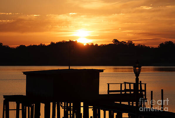 Sunrise on Lake Weir - 5 by Tom Doud Sunrise on Lake Weir - 5 by Tom Doud