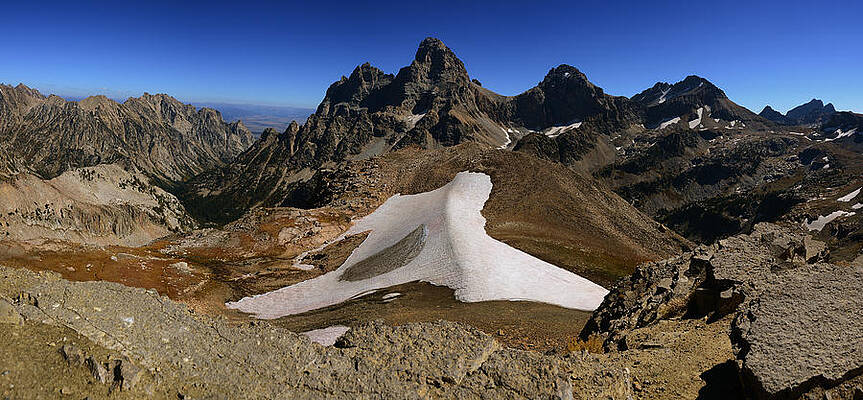 Wall Art - Photograph - Tetons from Table Mountain #1 by Raymond Salani III