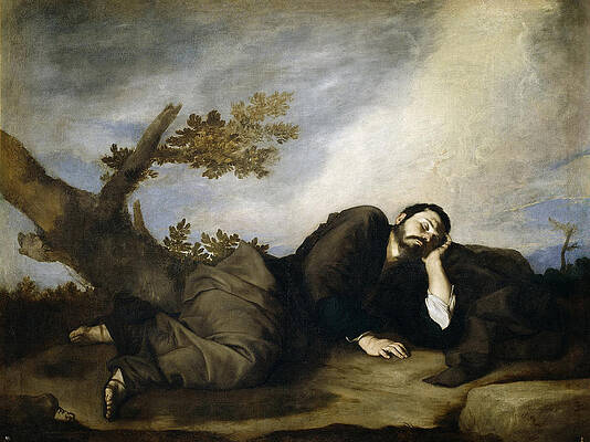 Jacob's Dream Print by Jusepe de Ribera