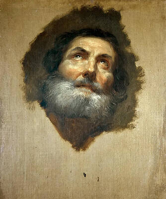 The Head of an Apostle Print by Anton Raphael Mengs