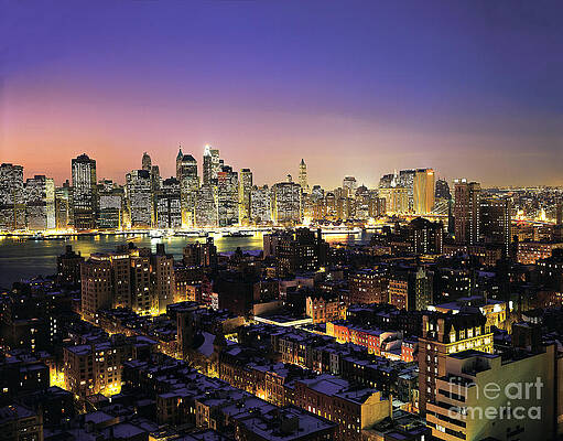 Wall Art - Photograph - The Lower Manhattan Skyline #1 by Rafael Macia