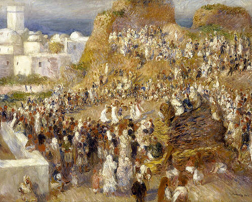 The Mosque Print by Pierre-Auguste Renoir