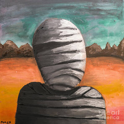Wall Art - Painting - The mummy and the curse of eternity by Jorgo Photography