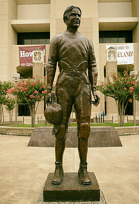 Wall Art - Photograph - The Twelfth Man Statue  #1 by Mountain Dreams