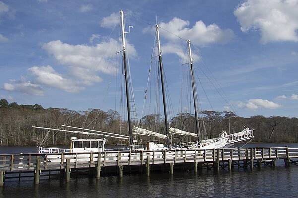 Three Mast Sailboat by Ralph Jones Three Mast Sailboat by Ralph Jones