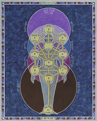 Wall Art - Painting - Tree of Life by Dani Antman