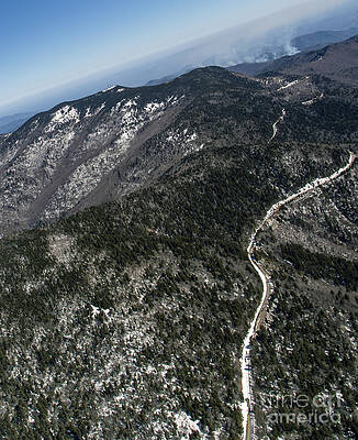 Wall Art - Photograph - Mile High Swinging Bridge on Grandfather Mountain by David Oppenheimer