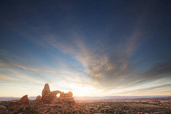 Turret Arch Sunset 2 by D Scott Clark Turret Arch Sunset 2 by D Scott Clark