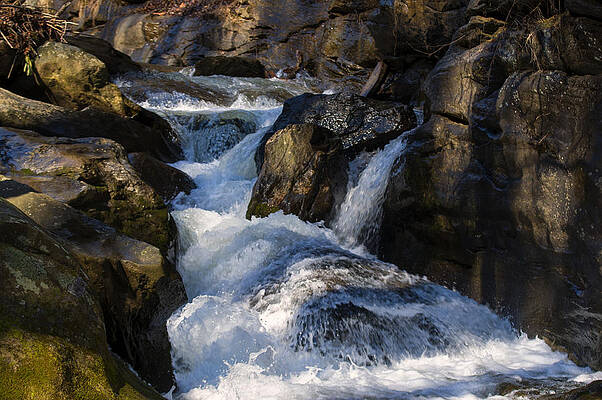 Wall Art - Photograph - unnamed NC waterfall #1 by Flees Photos