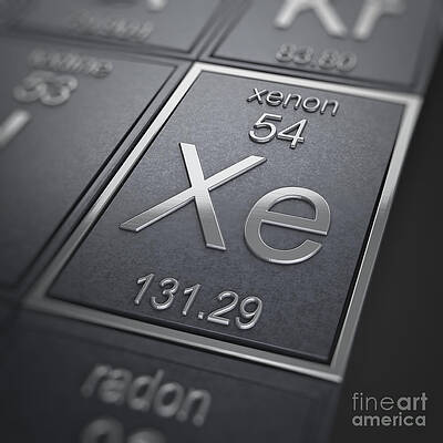Wall Art - Photograph - Xenon Chemical Element #1 by Science Picture Co