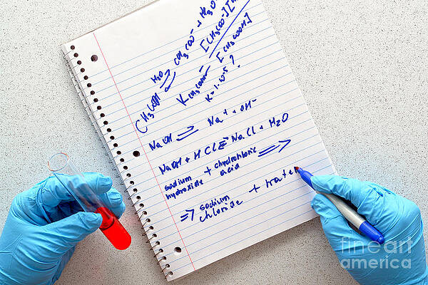Wall Art - Photograph - Laboratory Experiment in Science Research Lab #10 by Science Research Lab