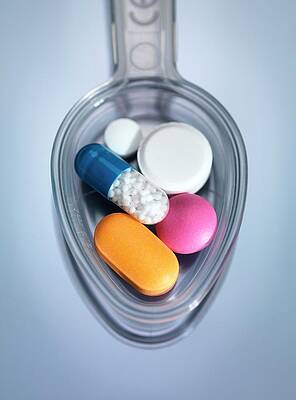 Wall Art - Photograph - Spoonful Of Medicine by Tek Image/science Photo Library