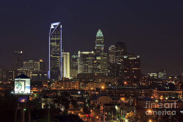 Wall Art - Photograph - Charlotte Skyline #11 by Jill Lang