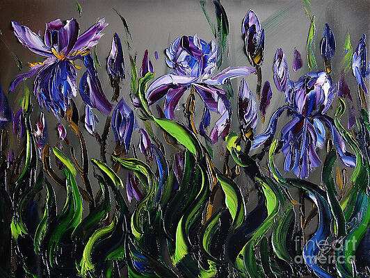 Irises Paintings (Page #25 of 35) | Fine Art America