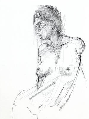 Wall Art - Drawing - Untitled #383 by Chris N Rohrbach