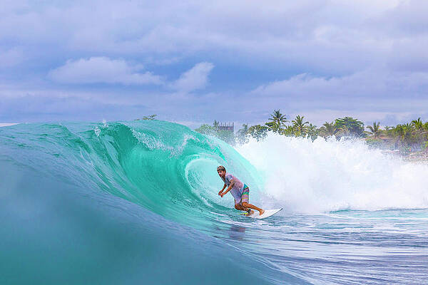 Wall Art - Photograph - Surfer On A Wave #12 by Konstantin Trubavin