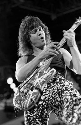 Wall Art - Photograph - Eddie Van Halen - Van Halen #5 by Concert Photos