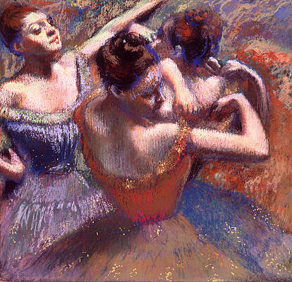 Dancers Print by Edgar Degas