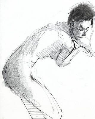 Wall Art - Drawing - Untitled #371 by Chris N Rohrbach
