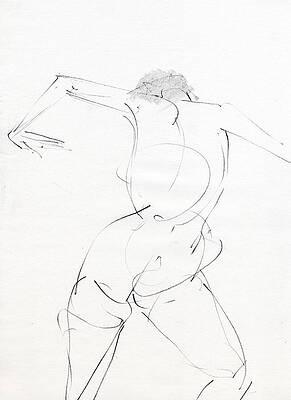 Wall Art - Drawing - Untitled #278 by Chris N Rohrbach