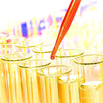 Wall Art - Photograph - Laboratory Experiment in Science Research Lab #16 by Science Research Lab